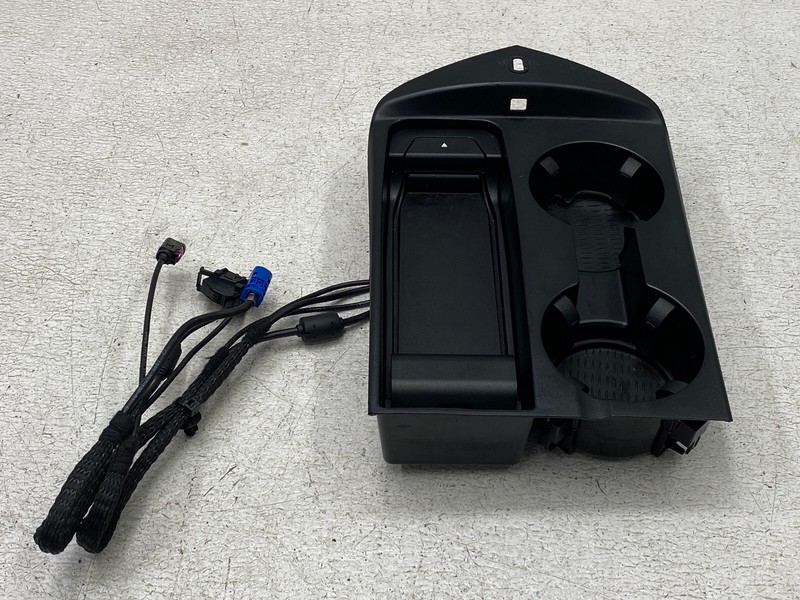 2009-2016 BMW Z4 FRONT CENTER CONSOLE CUP HOLDER STORAGE COMPARTMENT OEM LOT758