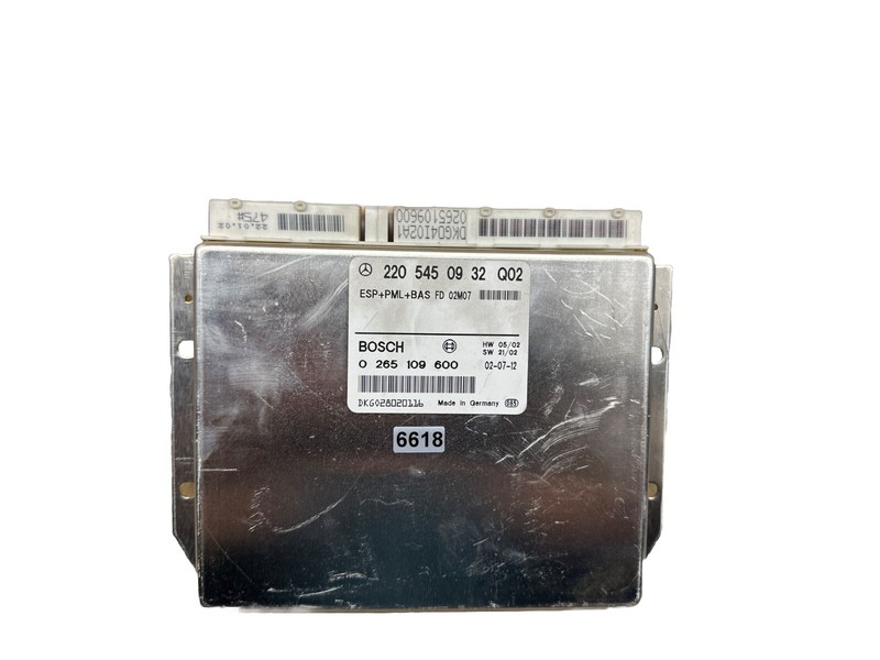 ✅ 00-06 Mercedes W220 S430 CL500 PML BAS ABS ESP Control Module 2205450932 OEM