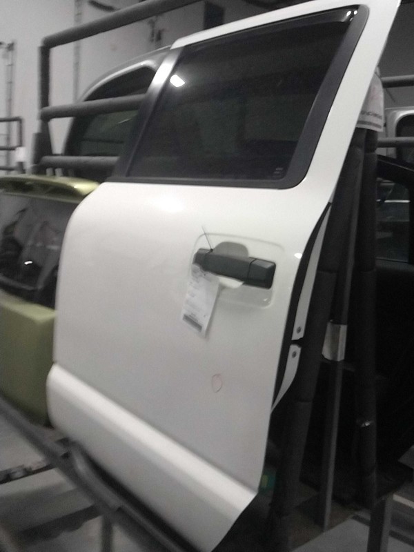 2018 Nissan Titan Left Rear Door White 126K Miles OEM Used Parts