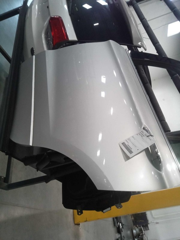 2016 Buick Envision Left Rear Door Silver 4DR SUV Good Condition 467239