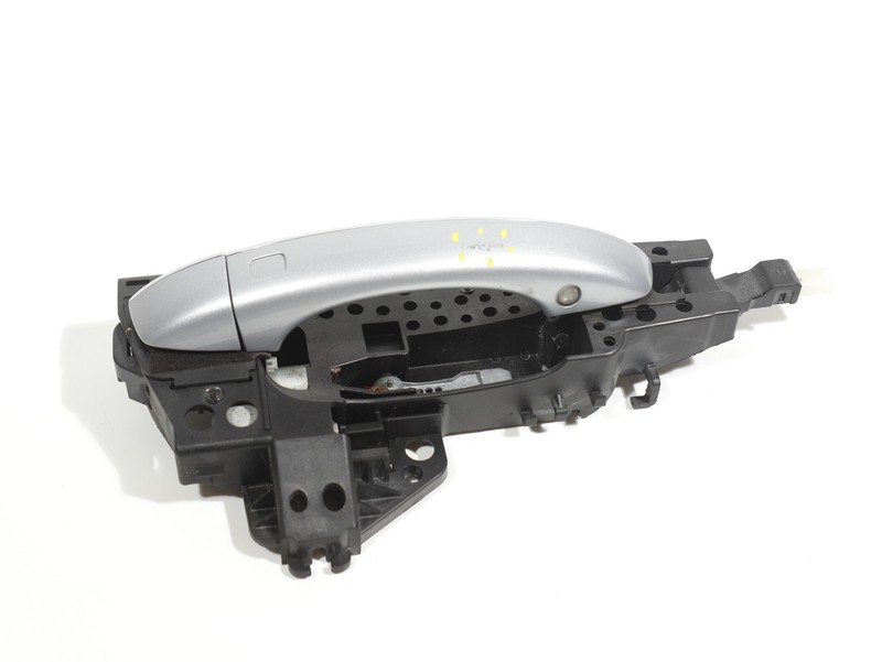 11-18 Audi A8 A8L S8 D4 Front RIGHT Passenger Outer Door Handle Silver Foil OEM