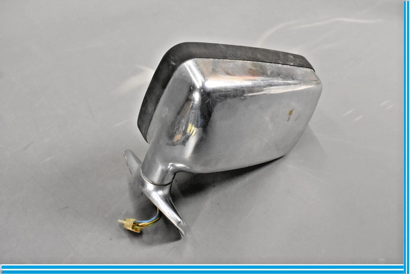84-88 Jaguar XJS Series 2 HE Front Left Driver Side Rear View Mirror Chrome OEM