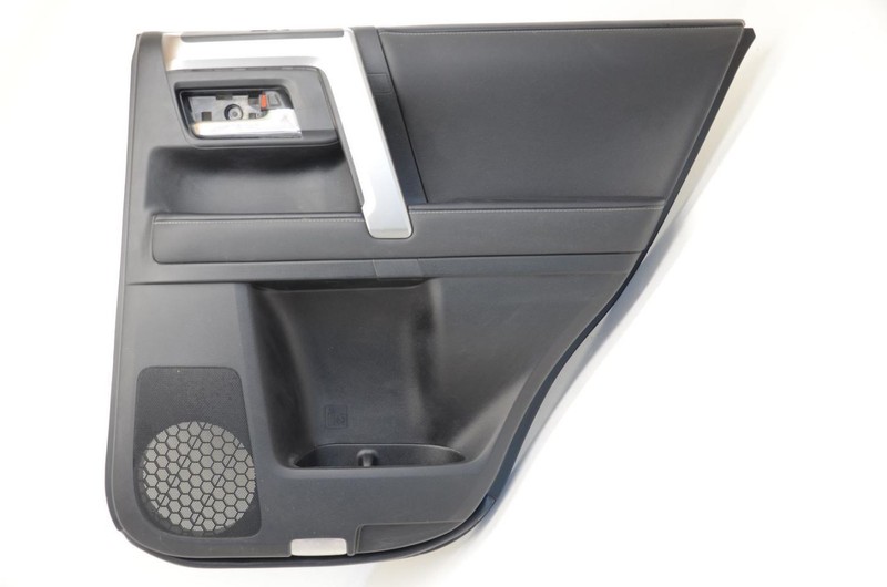 20-24 Toyota 4Runner 4.0L Black Passenger Right Rear Door Trim Panel