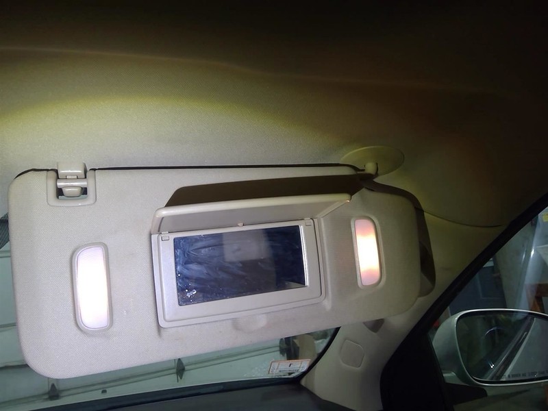 Passenger Sun Visor VIN J 11th Digit Limited Fits 07-17 ACADIA 1777844