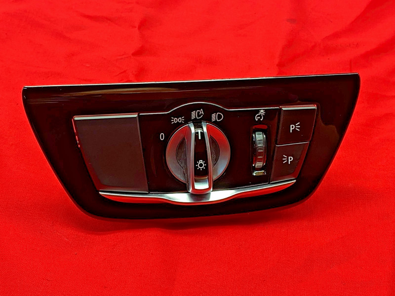 17-23 BMW G30 F90 540 550 M5 Dashboard Headlight Dimmer Light Control Switch OEM