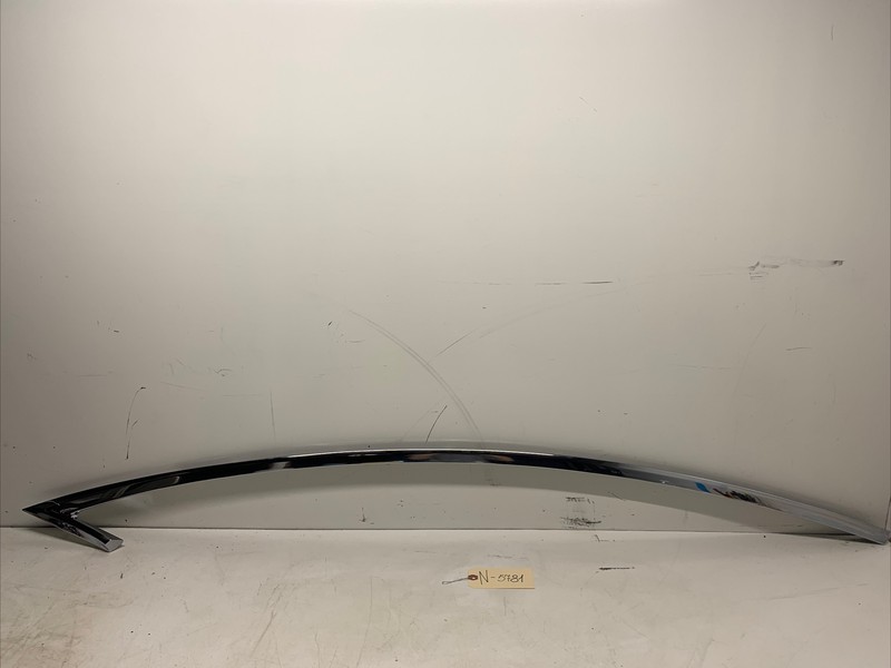 2016-2020 Tesla Model X Front Left Driver Side Bright Upper Trim Black 5781 M23