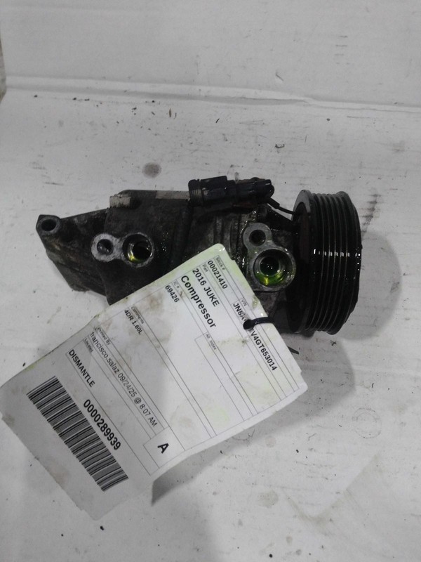 Used A/C Compressor fits: 2016 Nissan Juke from 2/14 Grade A