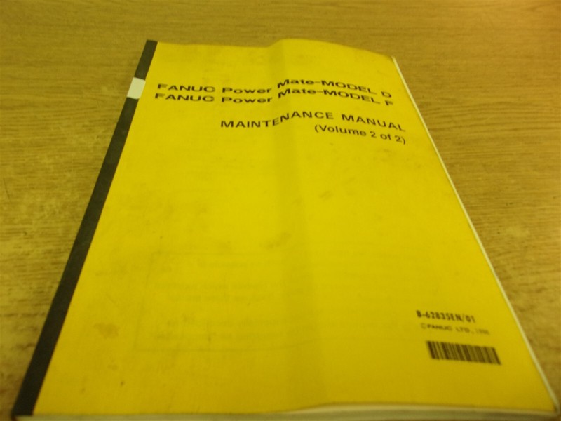 Fanuc Power Mate Model D Model F 2 0f 2 Manual B-62835EN/01 "11"