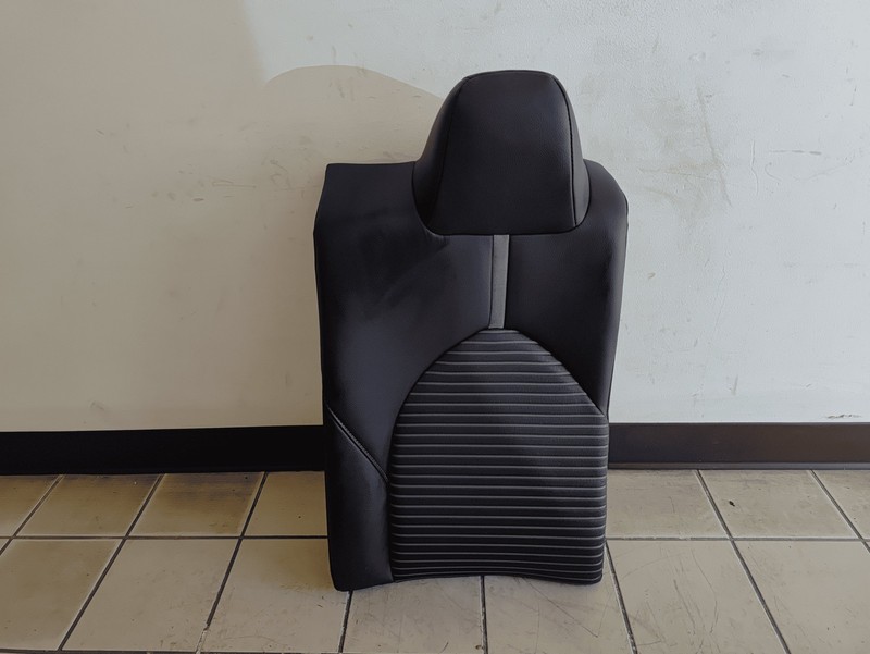2018 TOYOTA CAMRY SE REAR SEAT DRIVER SIDE UPPER CUSHION PAD LEATHER BLACK OEM