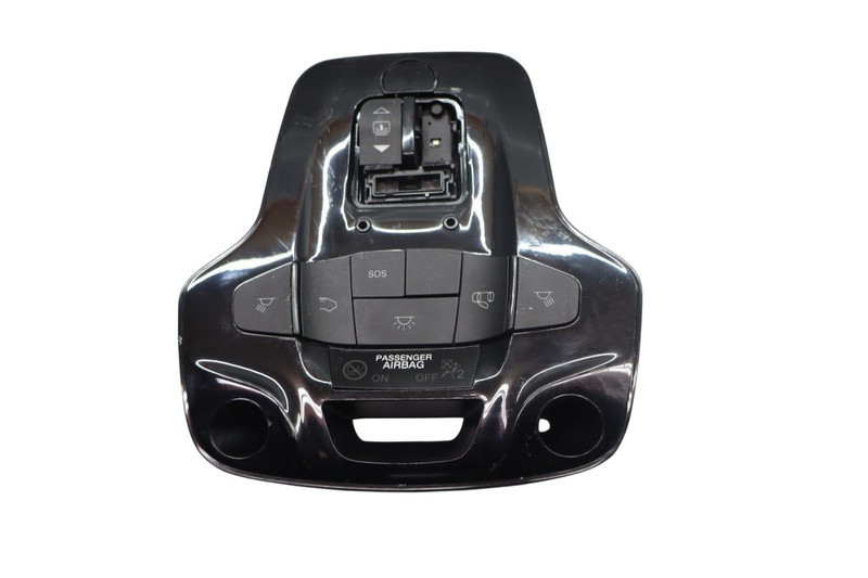 17-22 Alfa Romeo Giulia Front Overhead Dome Light Console w/ Switch Black OEM