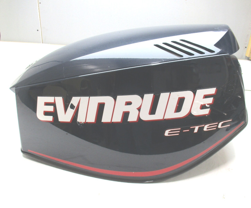 OMC Evinrude E-Tec 115 HP Outboard Engine Cowl Top Motor Cover