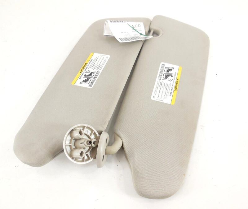 11-20 Dodge Grand Caravan Sun Shade Visor Pair Left Right W/O Illumination OEM