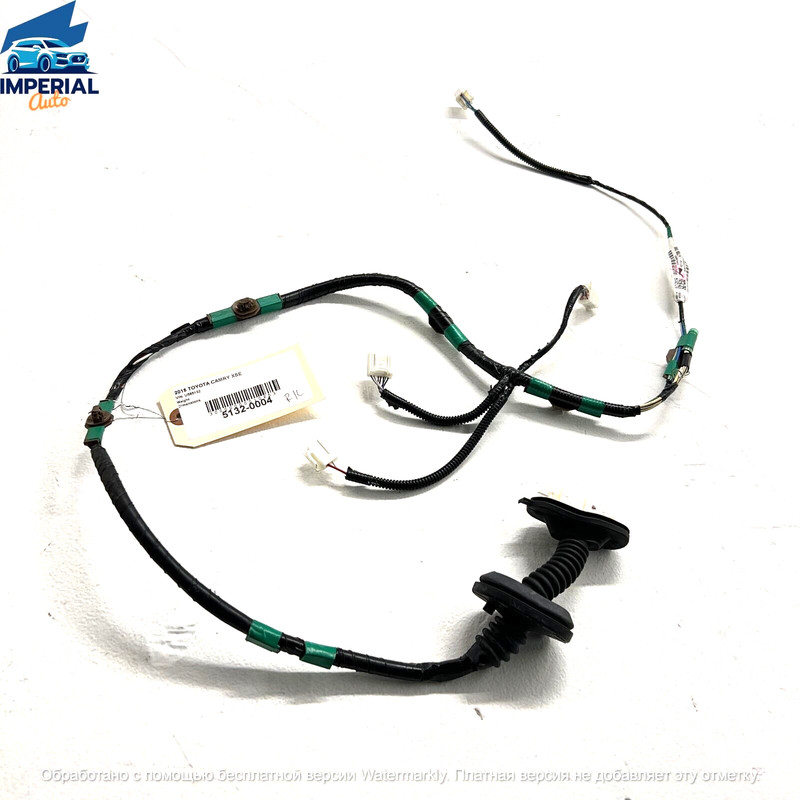 Rear Left Driver Side Door Wire Wiring Harness OEM TOYOTA CAMRY XSE 2018-2020
