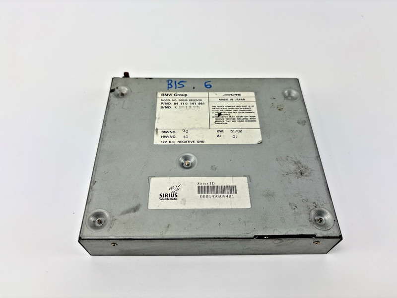 2004-2006 BMW X3 x5 M3 Sirius Satellite Radio Receiver Module 84110141981 OEM
