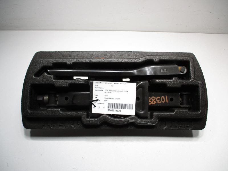 JACK WITH WRENCH AND FOAM HOLDER NISSAN MAXIMA FITS 2016 40564