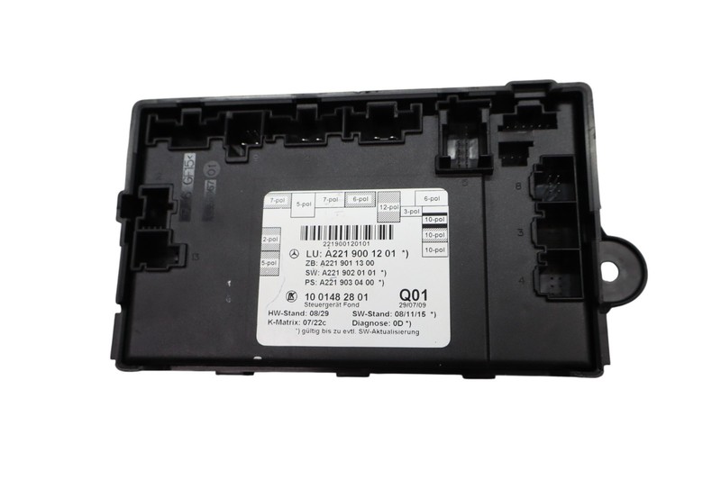 07-13 Mercedes W221 S400 S550 Rear Right or Left Side Door Control Module Oem
