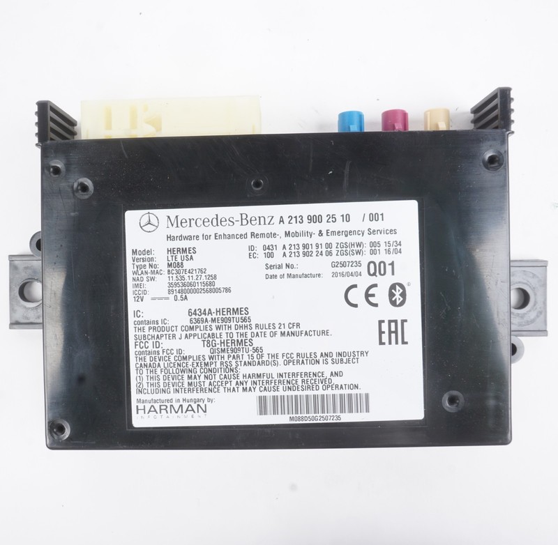 2017-2020 Mercedes SLC300 Communication Computer Control Module Unit OEM