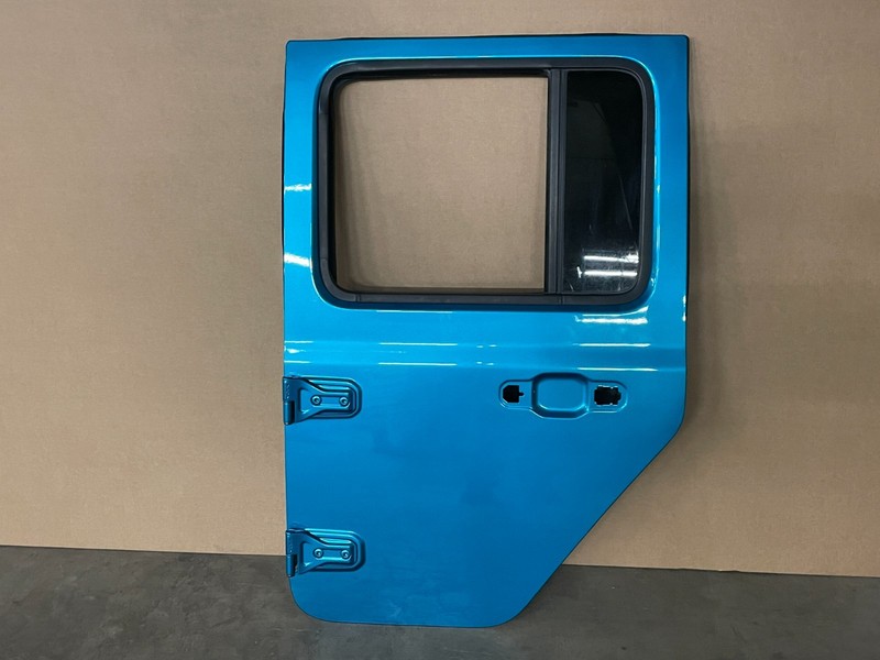 18 19 20 21 Jeep Wrangler Rear Left Driver Exterior Door Shell Panel 1623 OEM