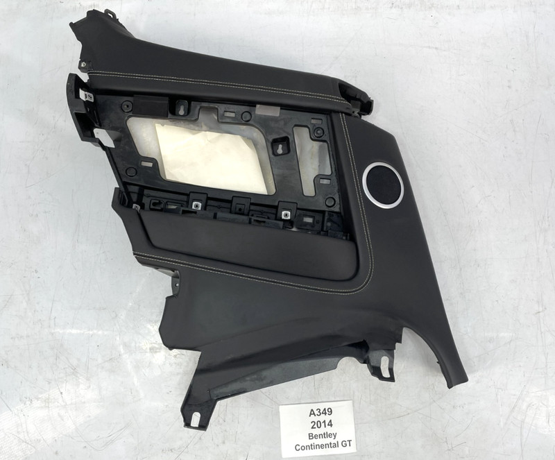 ✅ 12-17 OEM Bentley Continental GT Rear Left Quarter Panel Trim Black Leather*