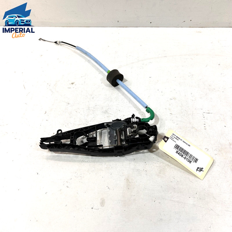 16-22 BMW X1 F48 REAR RIGHT PASSENGER SIDE EXTERIOR DOOR HANDLE BASE BRACKET OEM