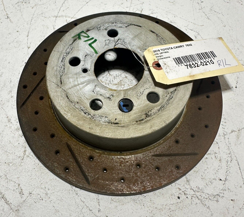2018 - 2024 Toyota Camry LE Brake Rotor Disc Rear Right Or Left OEM 1 PCS