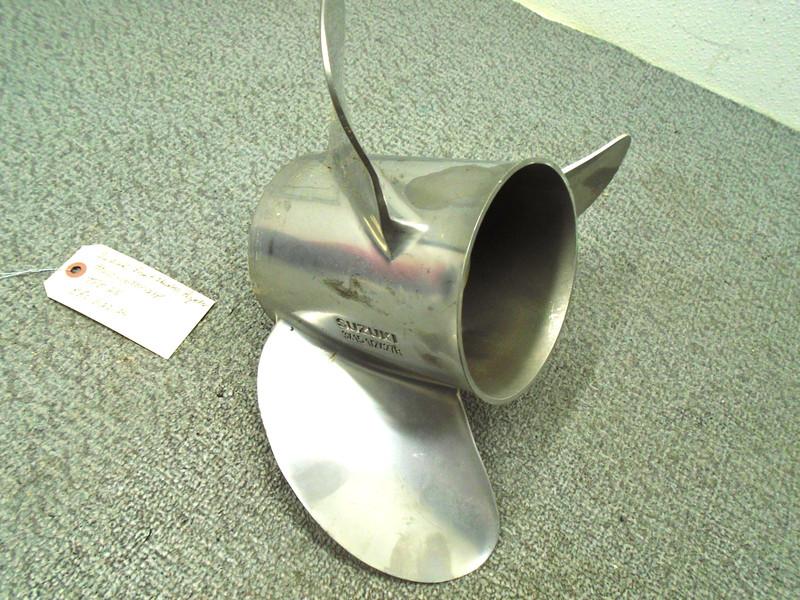 SUZUKI STAINLESS REAR PROPELLER9902C0-0090R-27P DF300-350 HP 15 1/2 X 27P