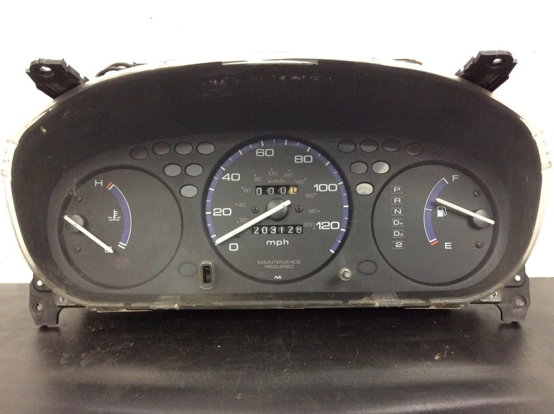 96-00 Civic DX AT Instrument Cluster Speedo Tacho Meter Gauges 203k Used OEM