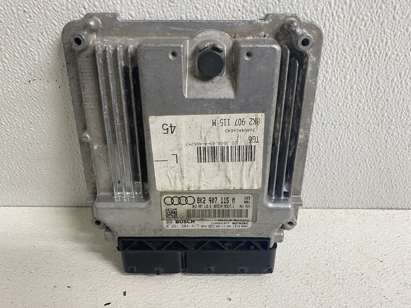 2009 Audi A4 2.0 8K2 907 115 M Engine Computer Control Module Ecu Ecm Pcm