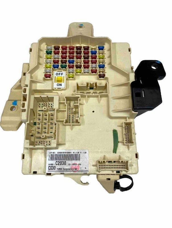 Hyundai Sonata junction box 2018 2019 fuse relay inside cabin OEM 91955C2030