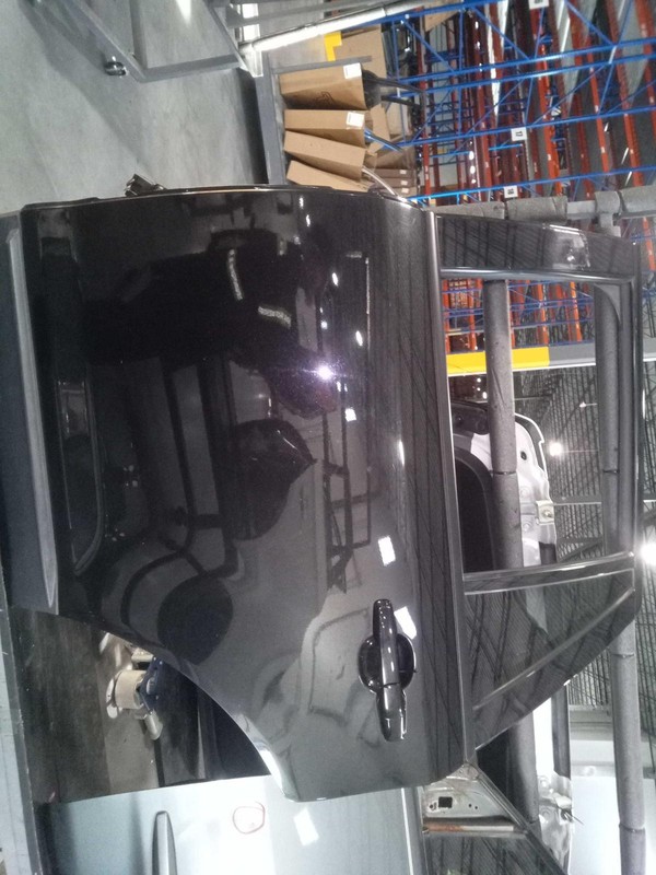 2013 Ford Edge Left Rear Door Black 216385 Used 140K Miles OEM Replacement