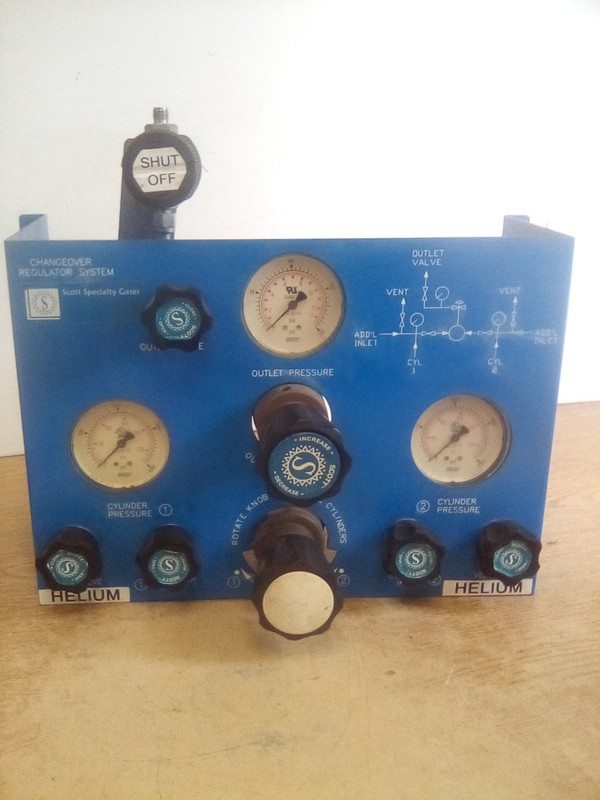 Scott Speciality Changeover Regulator System CHOVBR1