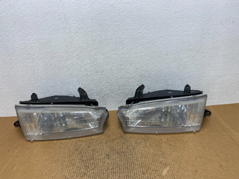 1997 - 1999 Subaru Legacy Left+Right Side Headlights Halogen Oem AE1432 DW