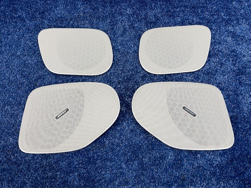 2012–2013 Infiniti G37 Speaker Grille Set 4 Front Rear Left Right OEM