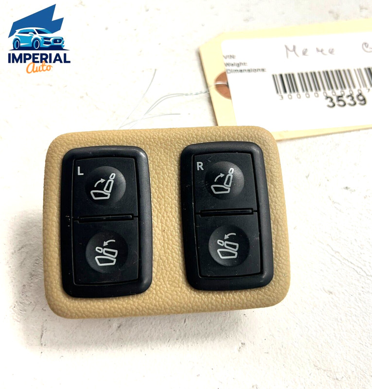 MERCEDES X164 GL450 3RD ROW REAR SEAT FOLDING POWER SWITCH BUTTON OEM 2007-12