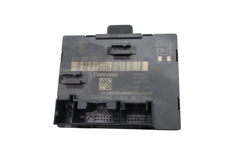 11-12 Porsche Cayenne 958 Rear Right Door Control Module Unit 7PP959795T Oem