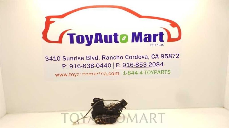 98-01 TOYOTA CAMRY PASSENGER SIDE FRONT DOOR LOCK ACTUATOR ASSEMBLY