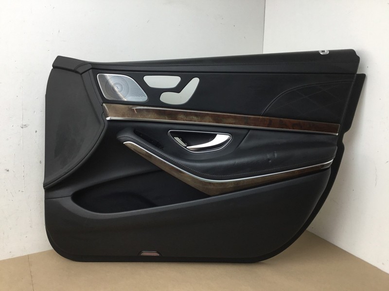 Mercedes S550 W222 2016 Front Right Door Interior Panel Cover Trim Wood 14-17 :O