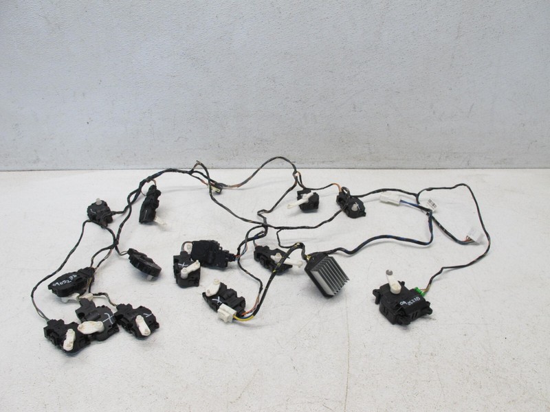 10-19 JAGUAR X351 XJ XJL XJR HVAC BLOWER MOTOR FAN SYSTEM WIRING HARNESS OEM 090