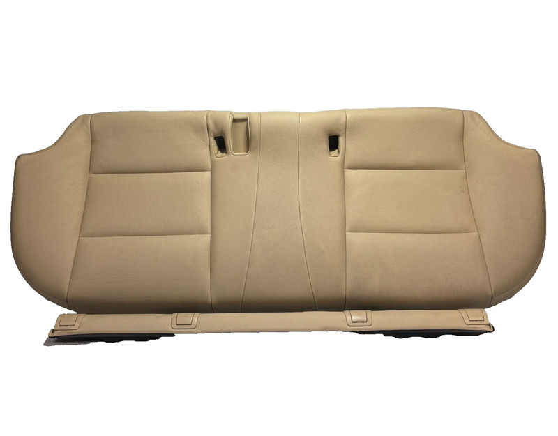 📌10-16 BMW F10 528i SED. REAR BACK LOWER HEATED SEAT LEATHER BENCH 9162836 OEM