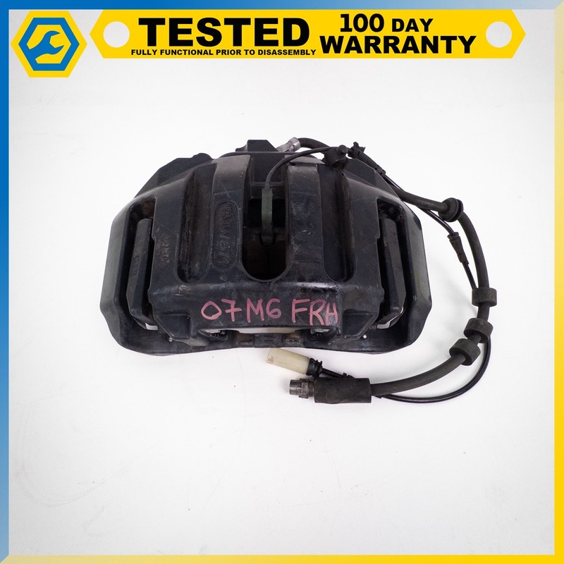 06-10 BMW M6 M5 FRONT RIGHT PASSENGER SIDE BRAKE CALIPER SHOE CARRIER HOUSING OE