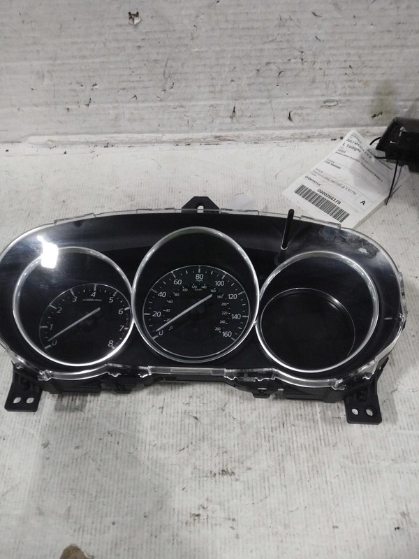2017 MAZDA CX-5 Speedometer Gauge OEM Silver KC9E55430 75K Miles