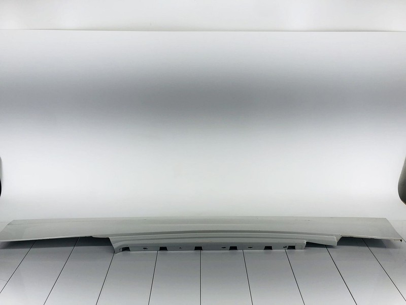 08-13 BMW 128I E82 LEFT SIDE ROCKER PANEL SKIRT MOLDING ALPINE WHITE OEM #170