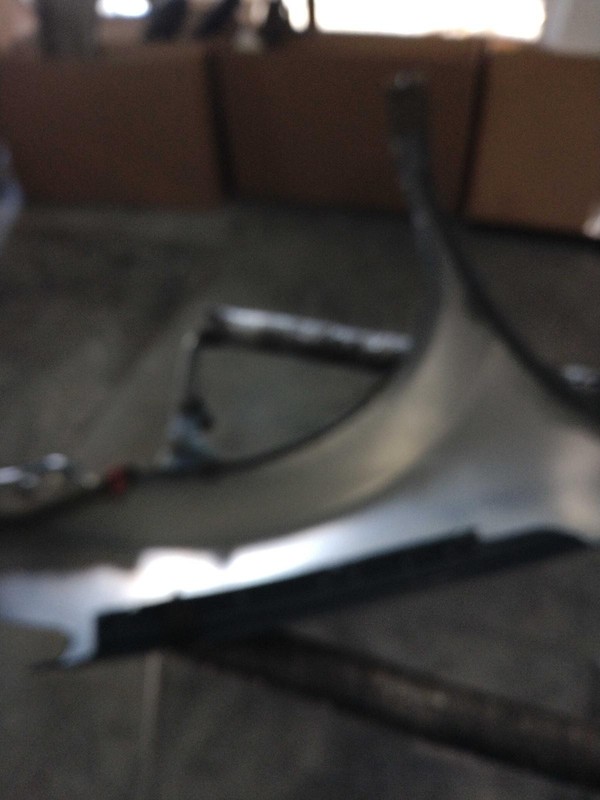2014 Nissan Rogue Left Fender Blue Good Condition 132532 94000 Miles