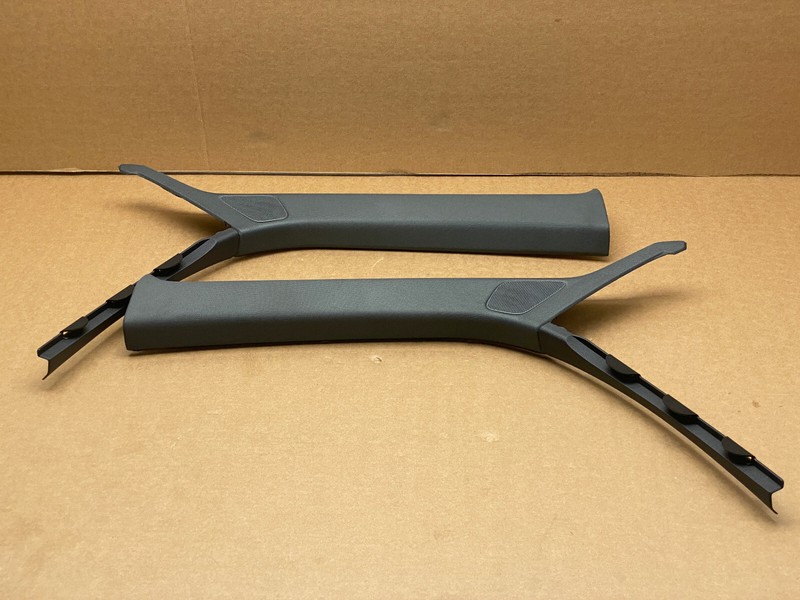 2022-2024 AUDI A3 FRONT LEFT &RIGHT SIDE A PILLAR TRIM PANEL SET OEM LOT755