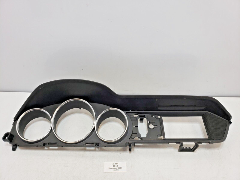 ✅ 12-14 OEM Mercedes W204 C300 C350 Instrument Cluster Speedometer Bezel Trim