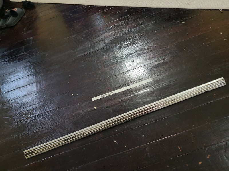 1969-1972 Chevy Truck Upper Right Door Molding Trim