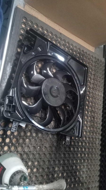 Used Engine Cooling Fan Motor fits: 2015 Chevrolet Spark Fan Assembly AC opt C60