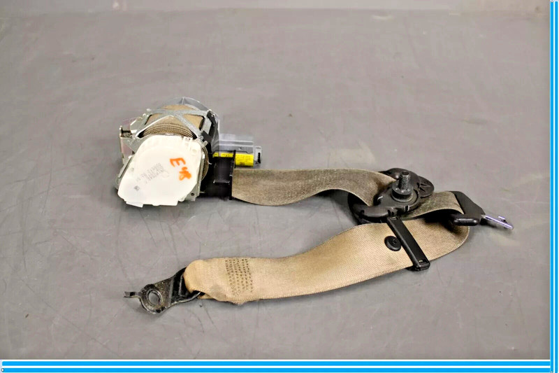 12-16 BMW F30 328i 335i Front Right Passenger Side Seat Belt Retractor Ivory OEM