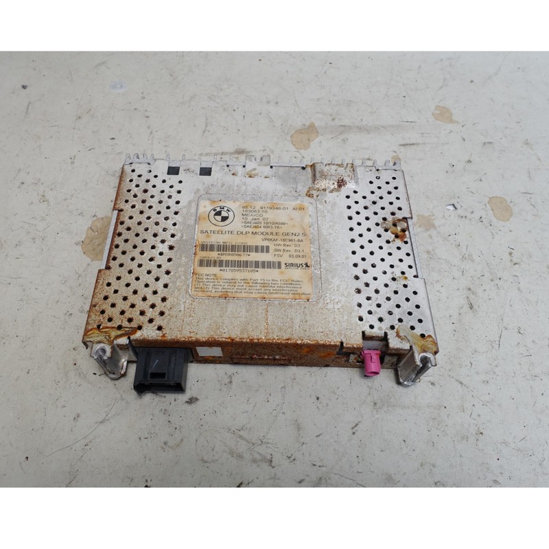 Damaged 06-08 BMW E60 E90 Sirius Satellite Radio Receiver DLP Module Gen 2.5 OEM
