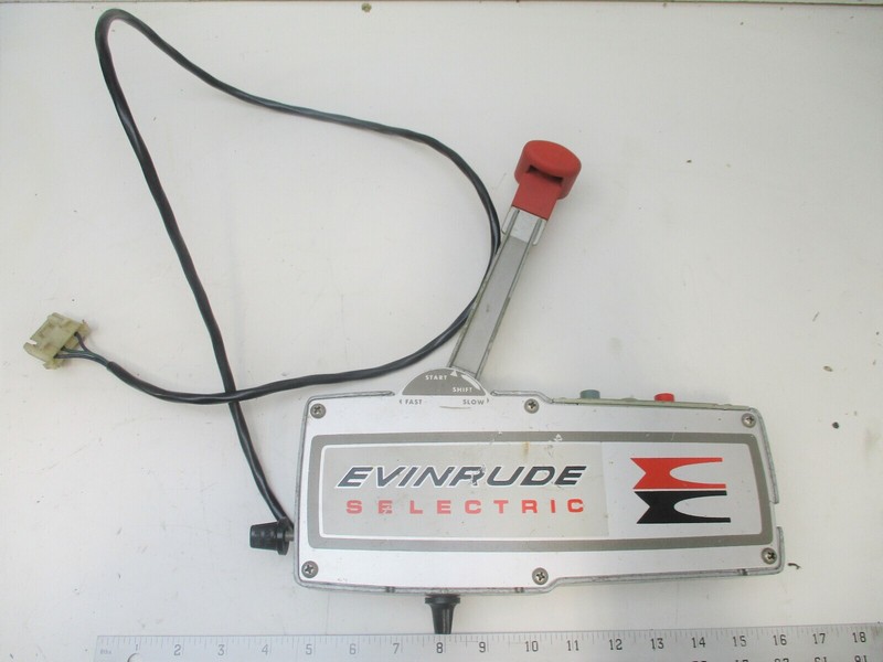1969 55HP 279111 Evinrude Selectric Side Mount Remote Control